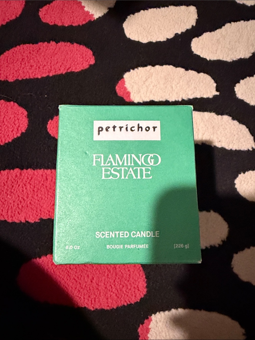 Flamingo Estate Petrichor Scented Candle - Green